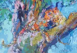 Untitled by LeRoy Neiman, serigraph "Jaguar", sold Mar 2023
