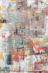 Abstract Painting by Dennis Sakelson, oil on canvas, sold Feb 2023