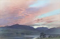 Untitled by Arthur Severn, Watercolor Painting, sold Feb 2023