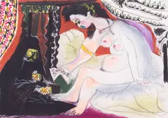 Untitled by Pablo Picasso, etching "Bethsabe/Bathsheba", sold Feb 2020