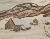 Gatineau Hills by A. Y. Jackson, oil on canvas, sold Jun 2022