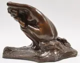 Bacchante (1925) by Marc-Aurèle de Foy Suzor-Coté, bronze, sold Dec 2022
