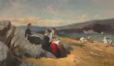 Low Tide, Murray Bay by Henry Sandham, oil on canvas, sold Jun 2023