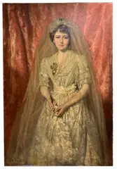 portrait of Mrs. Clarence Andrews by George Peter Alexander Healy, oil on canvas, sold Nov 2023