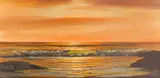 Untitled by Violet K. Parkhurst, Oil on Canvas Painting. Framed Measurements 32x56'', sold Nov 2021