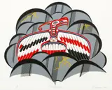 Untitled by Barry Herem, Serigraph, sold Nov 2021
