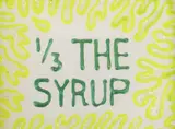 Chemistry (Barista) Painting by Emily Nokes, Paint on Paper. With frame measures 3.75x4.75, sold Jun 2022