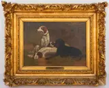 Untitled by Annie H. Conway Heaslip, oil painting on canvas, sold Jun 2023