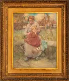 Untitled by William Lee Hankey, watercolor painting on paper, sold Jun 2023