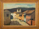 Untitled by Durval Pereira, oil painting on canvas, sold Jun 2023