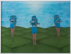 2007 by Margeaux Walter, photograph with figures that appear to move, sold Jun 2023