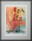Untitled by Salvador Dali, circa 1970, lithograph on Arches paper, sold Jun 2023