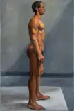 Untitled by Penny Purpura, oil painting on canvas, sold Jun 2023