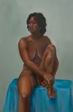 Untitled by Penny Purpura, oil on canvas, sold Jun 2023