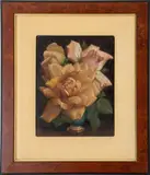 Untitled by Irene Klestova, oil painting on board or panel, sold Jul 2023