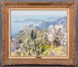 Untitled by Gabriel Deschamps, oil painting on canvas, sold Jul 2023