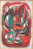 Untitled by Irene Zevon, oil painting on canvas, sold Jul 2023