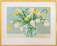 Untitled by Carolyn Brady, 1982, lithograph, sold Jul 2023