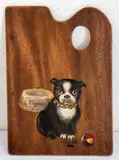 Untitled by Stuart Taylor Rabb, oil on palette, sold Jul 2023