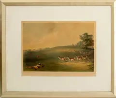 Untitled by George Catlin, lithograph, sold Jul 2023