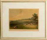 Untitled by George Catlin, lithograph, sold Jul 2023
