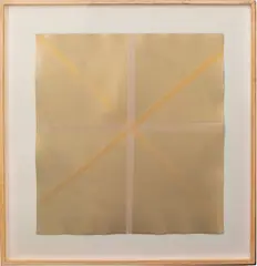 Untitled by Winston Roeth, 1986, ink painting on paper, sold Jul 2023