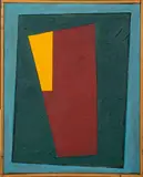 Untitled by Bruce Cunningham, oil painting on canvas, sold Jul 2023