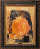 Untitled by Noe Canjura, oil painting on canvas, sold Jul 2023