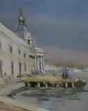 A Venetian canal scene by William Ainsworth Wildman, watercolour, offered Aug 2024