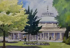Watercolours by Frederick Lea Gra, watercolor, offered Aug 2024