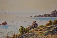 Untitled by Evelyn Bishop, 1917, watercolour, offered Aug 2024