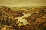 The River Dart by J. Irving Pugh, oil on canvas, offered Jul 2024