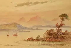 Watercolours by John Wilson, watercolor, offered Jul 2024