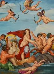 After Raphael by Graham Townsend, oil on board, offered Jul 2024