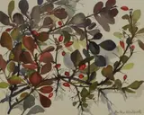 Untitled by Mollie Whitworth, watercolour, offered Jul 2024