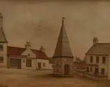 Old Well at East Linton by J.J.W Lamb, 1880, pencil, offered Jun 2024