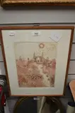 Coloured etching by G. Hollingworth, etching, offered Jun 2024