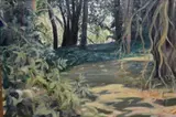 Smuggler's Cottage by Dennis Robinson, acrylic, offered Jun 2024