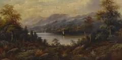 An idyllic by Albert Harris, oil on canvas, offered May 2024