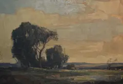 A large by Robin Wallace, oil on canvas, offered May 2024