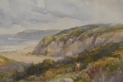 Untitled by William J. King, watercolour, offered Apr 2024