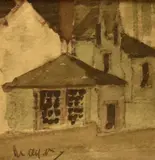 Malt House by William Edgar Mayer, watercolour, sold Feb 2024