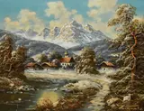 Oils by Artur Franke, oil, offered Feb 2024