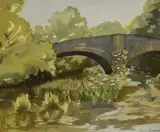 The River Kent by Roona Somervell, watercolour, offered Feb 2024