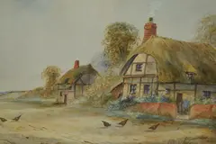 Untitled by Ernest Potter, watercolour, sold Feb 2024