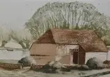 Barn at Headcorn by Michael Chaplin, print (other), offered Feb 2024