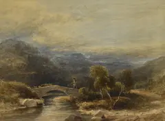 Untitled by Joseph Haslam Hawksworth, watercolour and gouache, sold Jan 2024