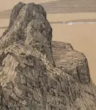 Sgurr Dearg: An Stac by Alfred Wainwright, ink, sold Jan 2024