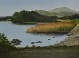 Waterhead by Aileen Airey, acrylic, sold Jan 2024