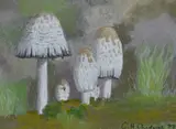 Untitled by Chris Chadwick, pastel on paper, sold Jan 2024